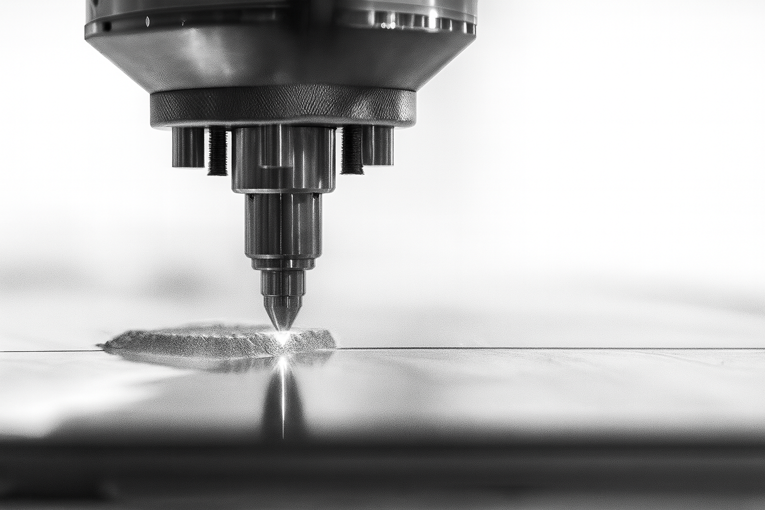 La nostra tecnologia - dettaglio materiale nero lucido